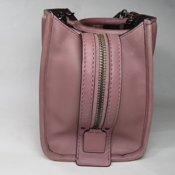 Coach Rogue 25 Womens Handbag Shoulder Bag Crossbody Quilted Nappa Leather $795 - Picture 10 of 13